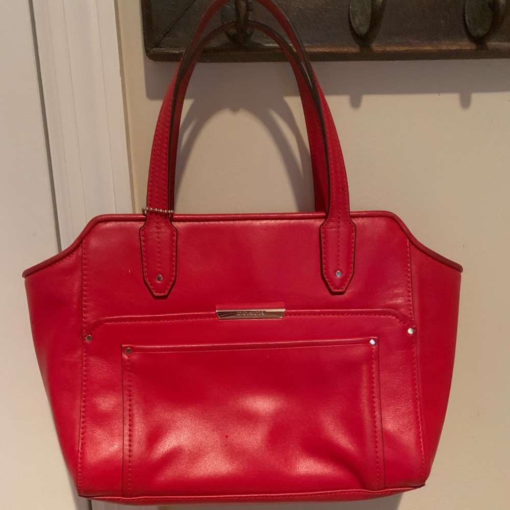 Coach Red Purse